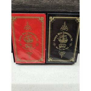 Vintage‎ Hoyle Andrew Weir Commodities Playing Cards Double Deck Sealed New York